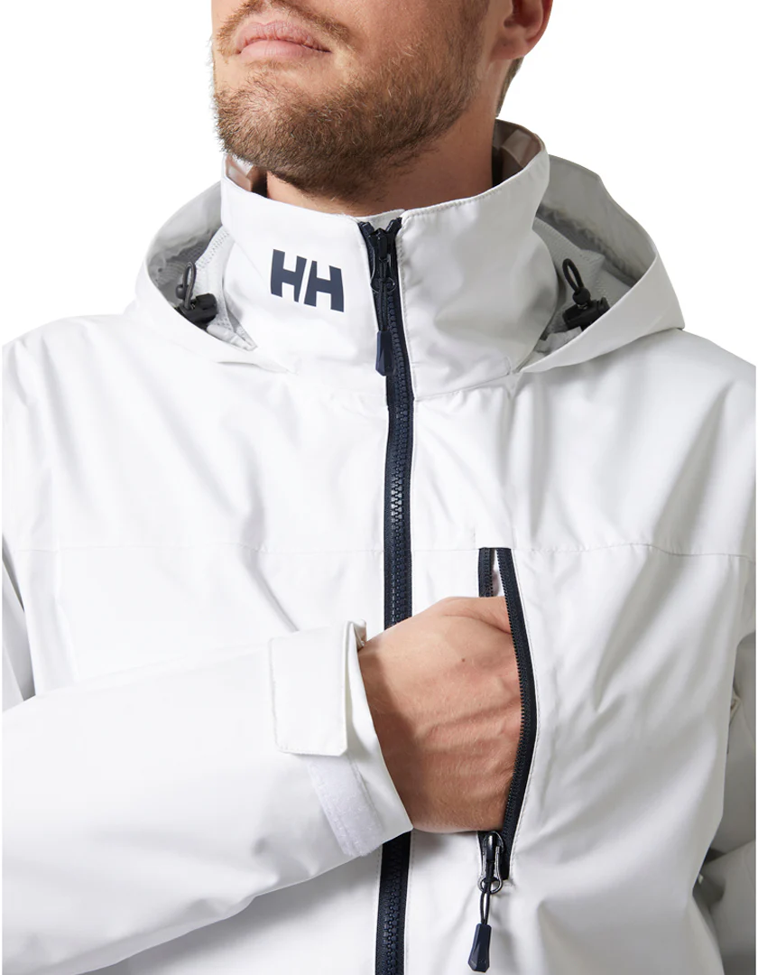 CREW HOODED JACKET 2.0, White