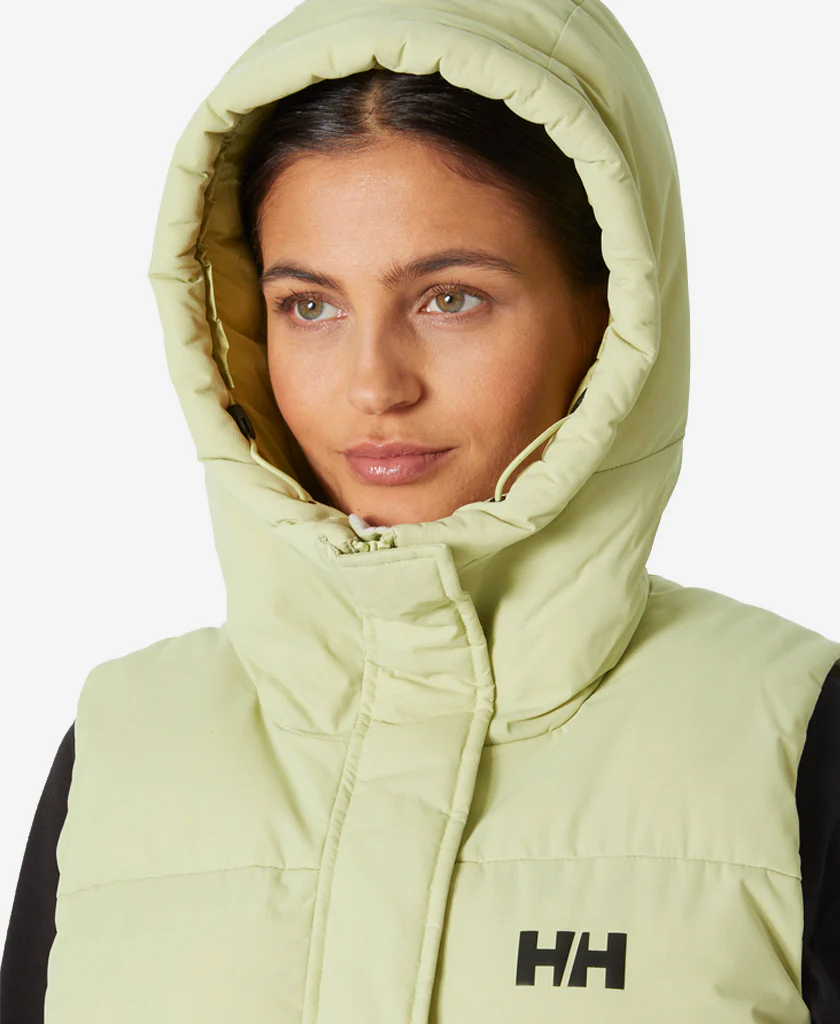 W ADORE PUFFY VEST, Iced Matcha