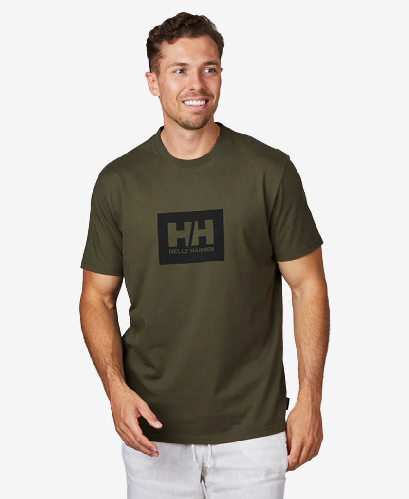 HH BOX T-SHIRT, Utility Green