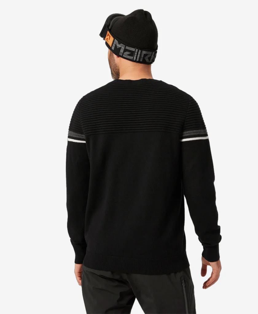 CARV KNITTED SWEATER, Black