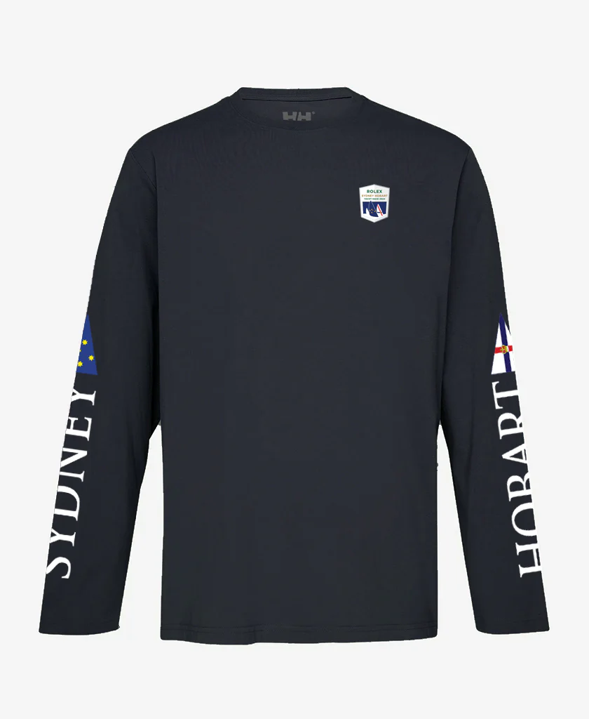 BURGEE LS T-SHIRT, Navy