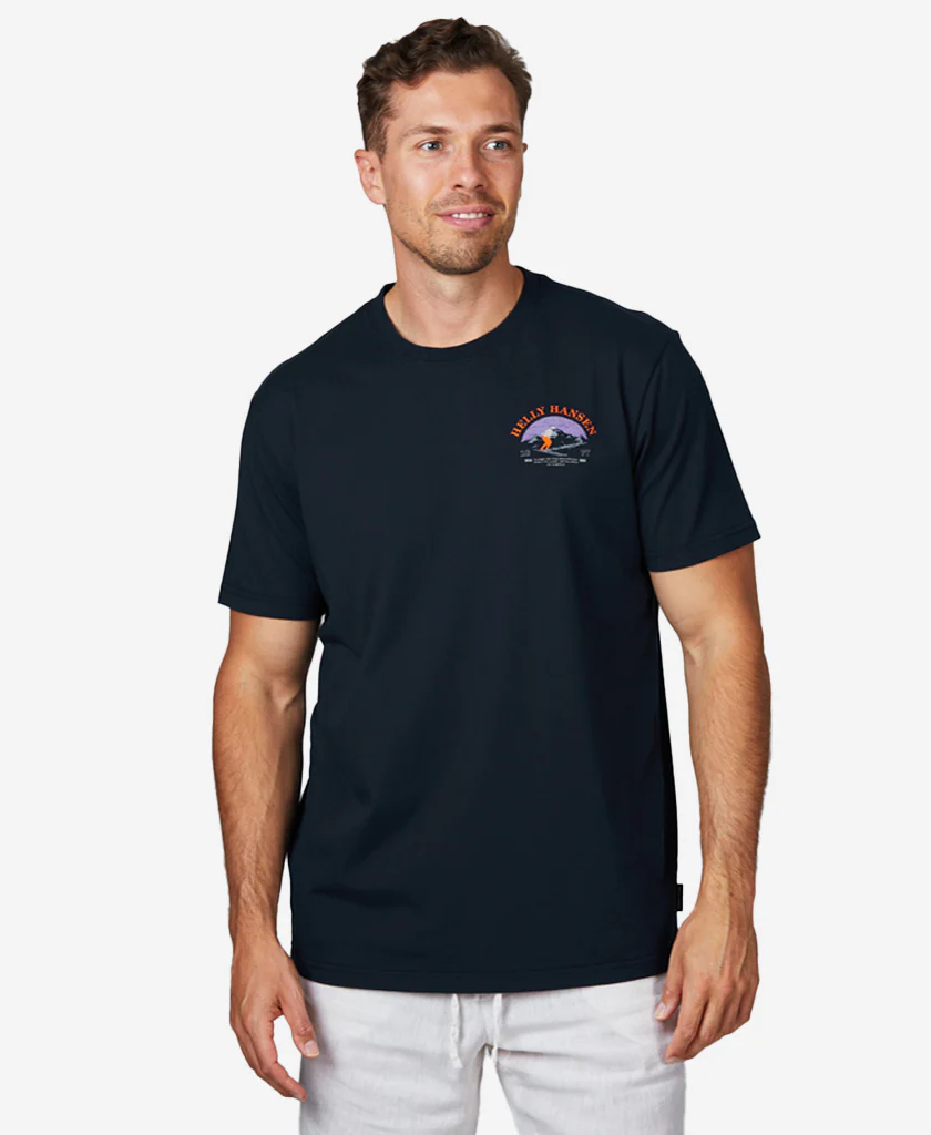 MOUNTAINSIDE T-SHIRT, Navy