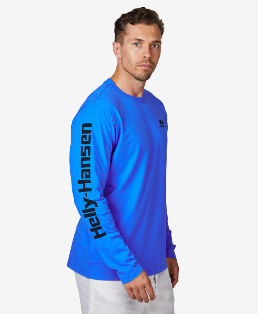 YU L/S T-SHIRT, Ultra Blue