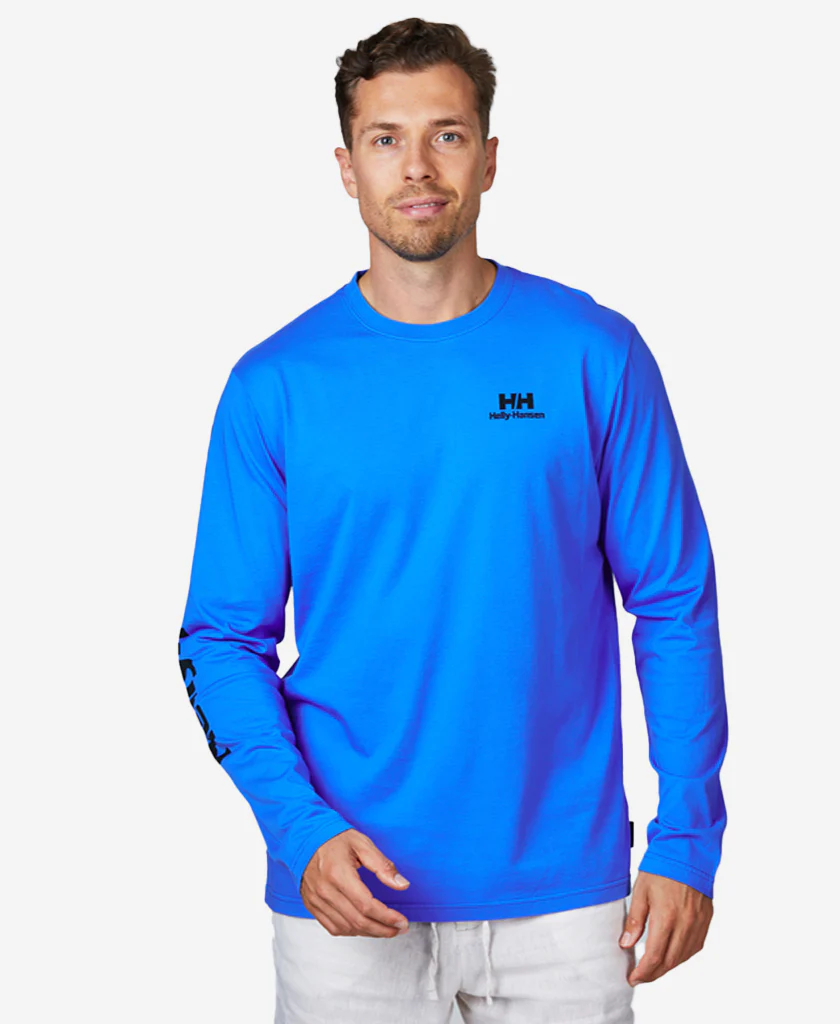 YU L/S T-SHIRT, Ultra Blue