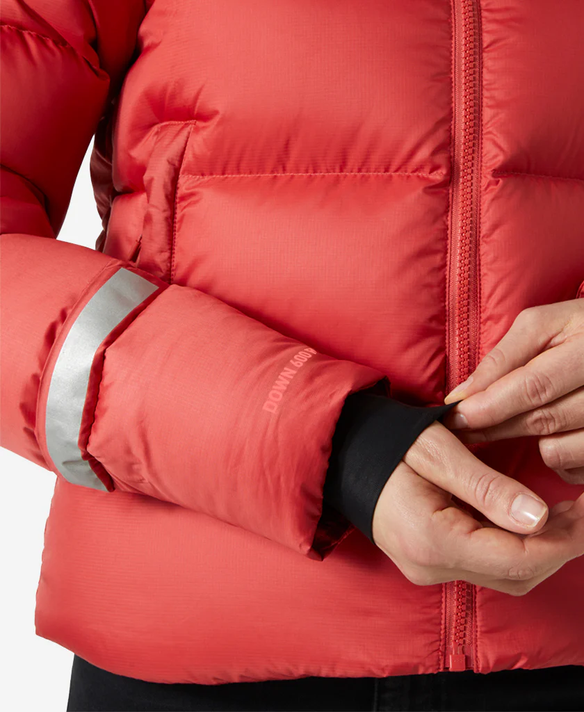 W ESSENCE DOWN JACKET, Poppy Red