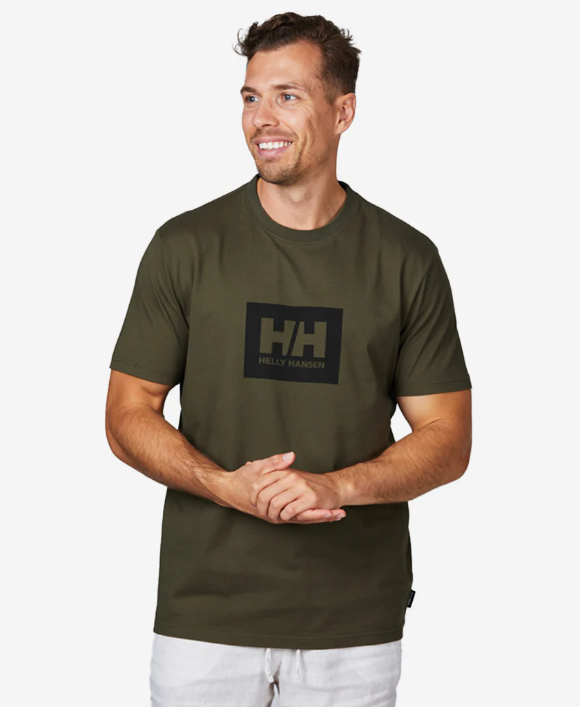 HH BOX T-SHIRT, Utility Green