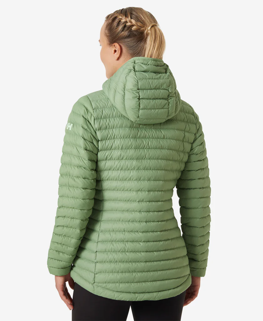 W SIRDAL HOODED INSULATOR JACKET, Jade 2.0