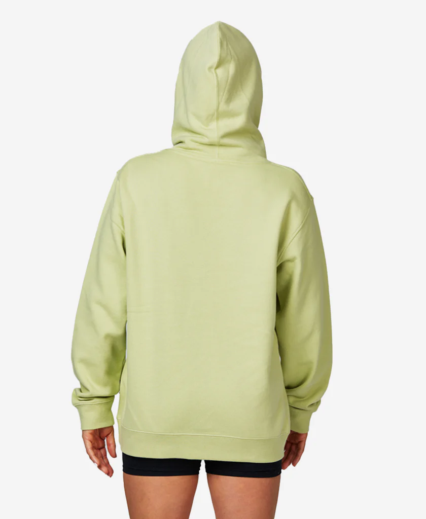 W HH LOGO HOODED FLEECE, Iced Matcha