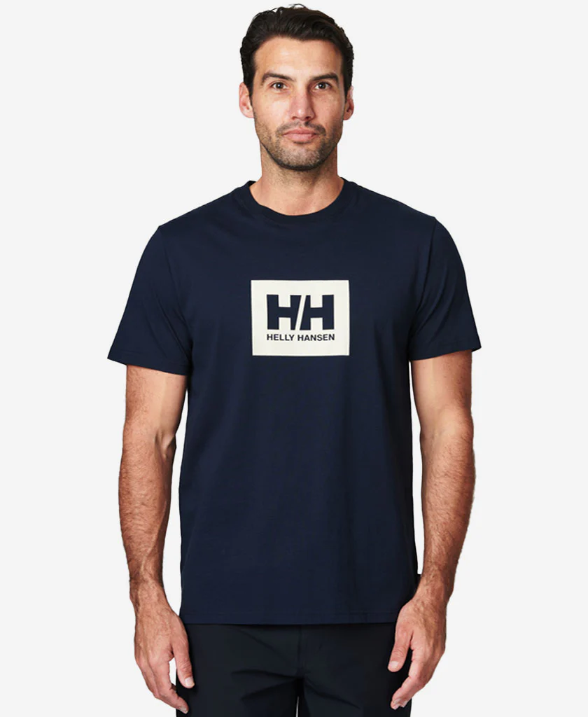 HH BOX T-SHIRT, Navy