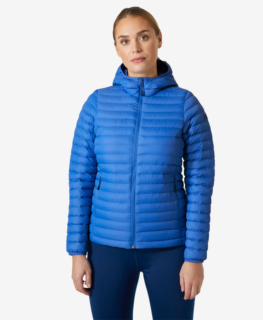 W SIRDAL HOODED INSULATOR JACKET, Ultra Blue