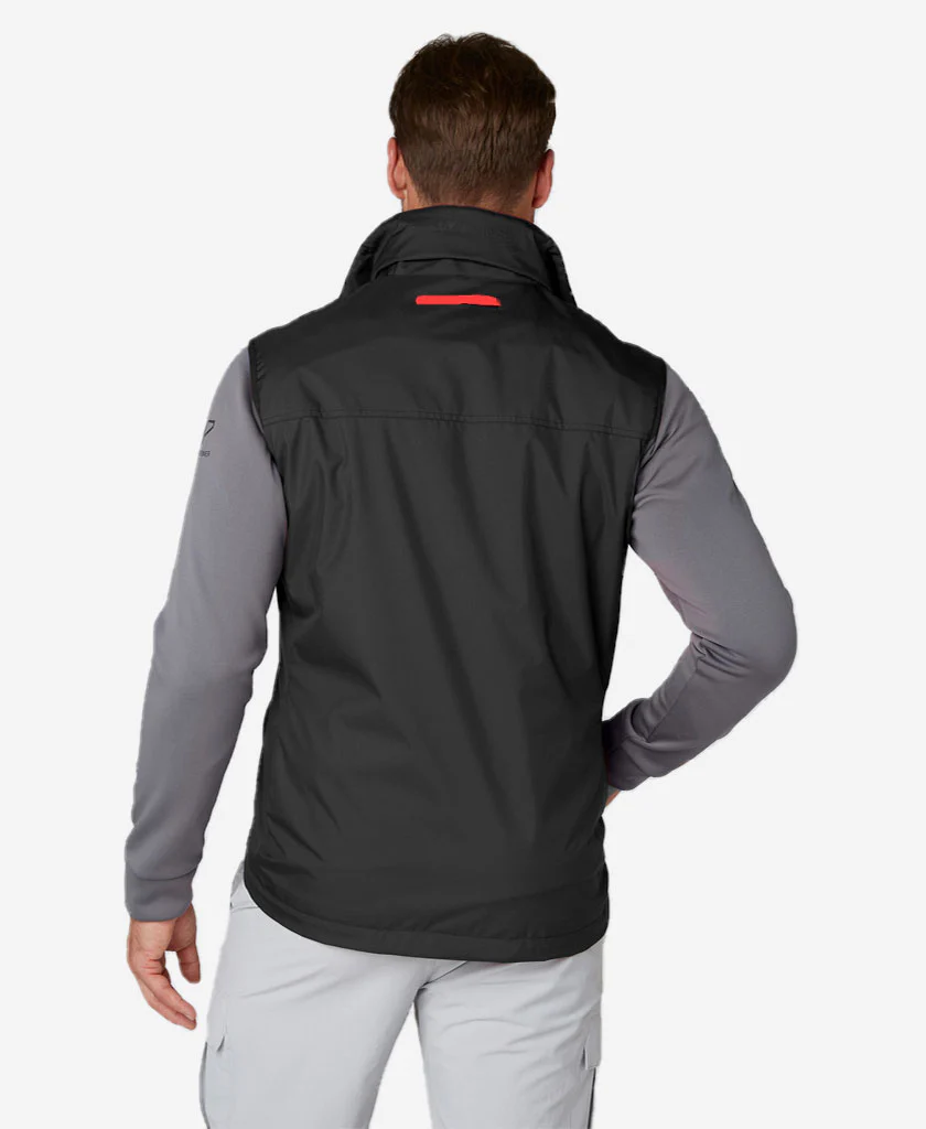 CREW VEST, Black