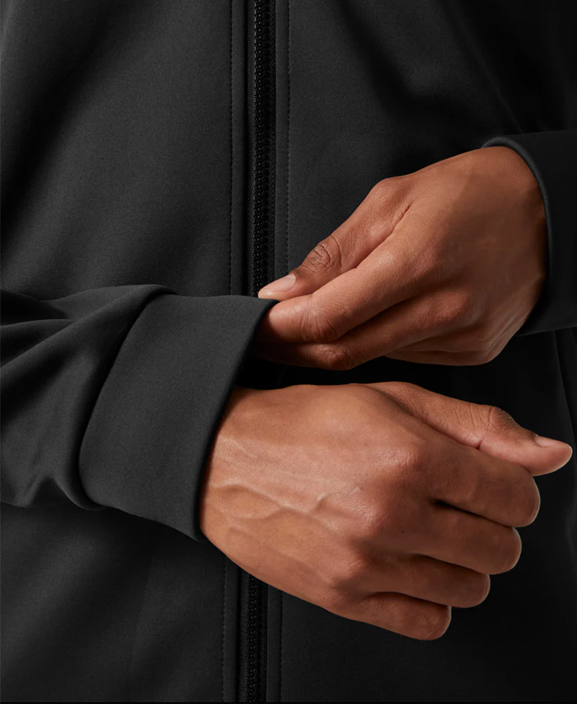 HP FLEECE JACKET 2.0, Ebony