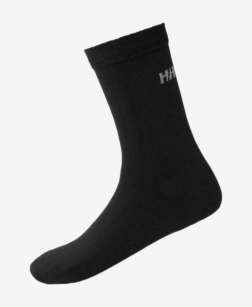EVERYDAY COTTON SOCK 3PK, Black