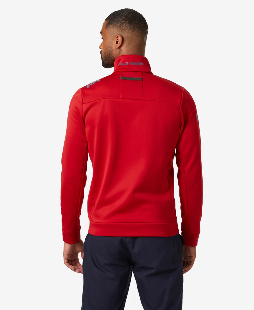 CREW FLEECE JACKET, Red