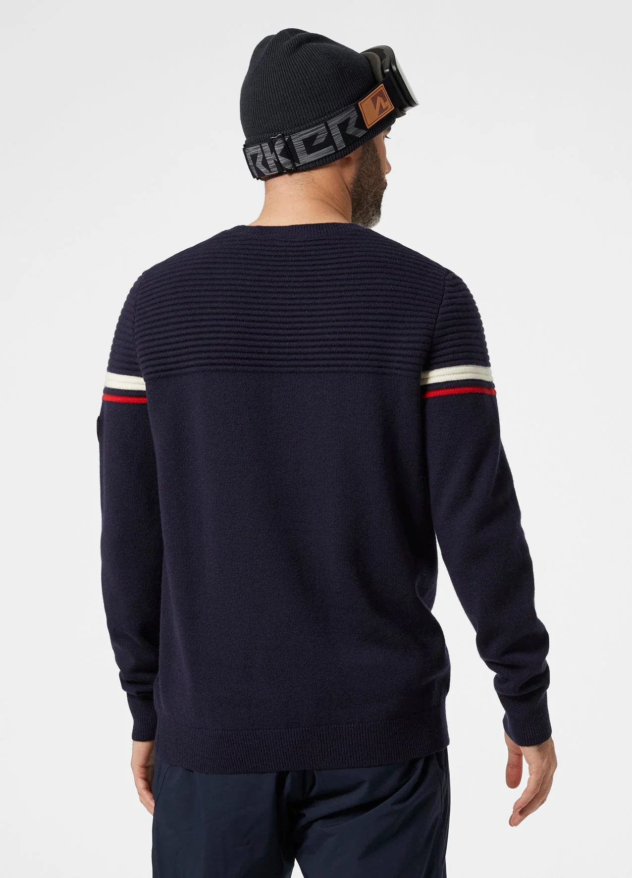 CARV KNITTED SWEATER, Navy