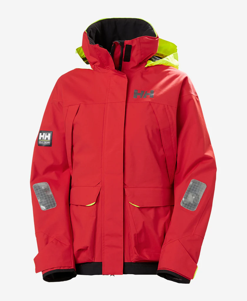 W PIER JACKET, Alert Red