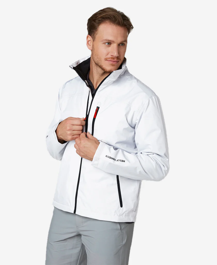 CREW MIDLAYER JACKET, Bright White