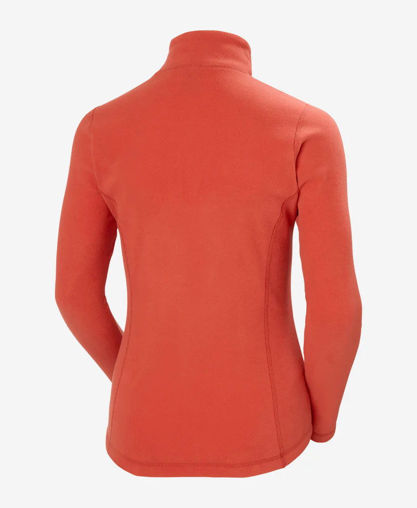 W DAYBREAKER 1/2 ZIP FLEECE, Poppy Red