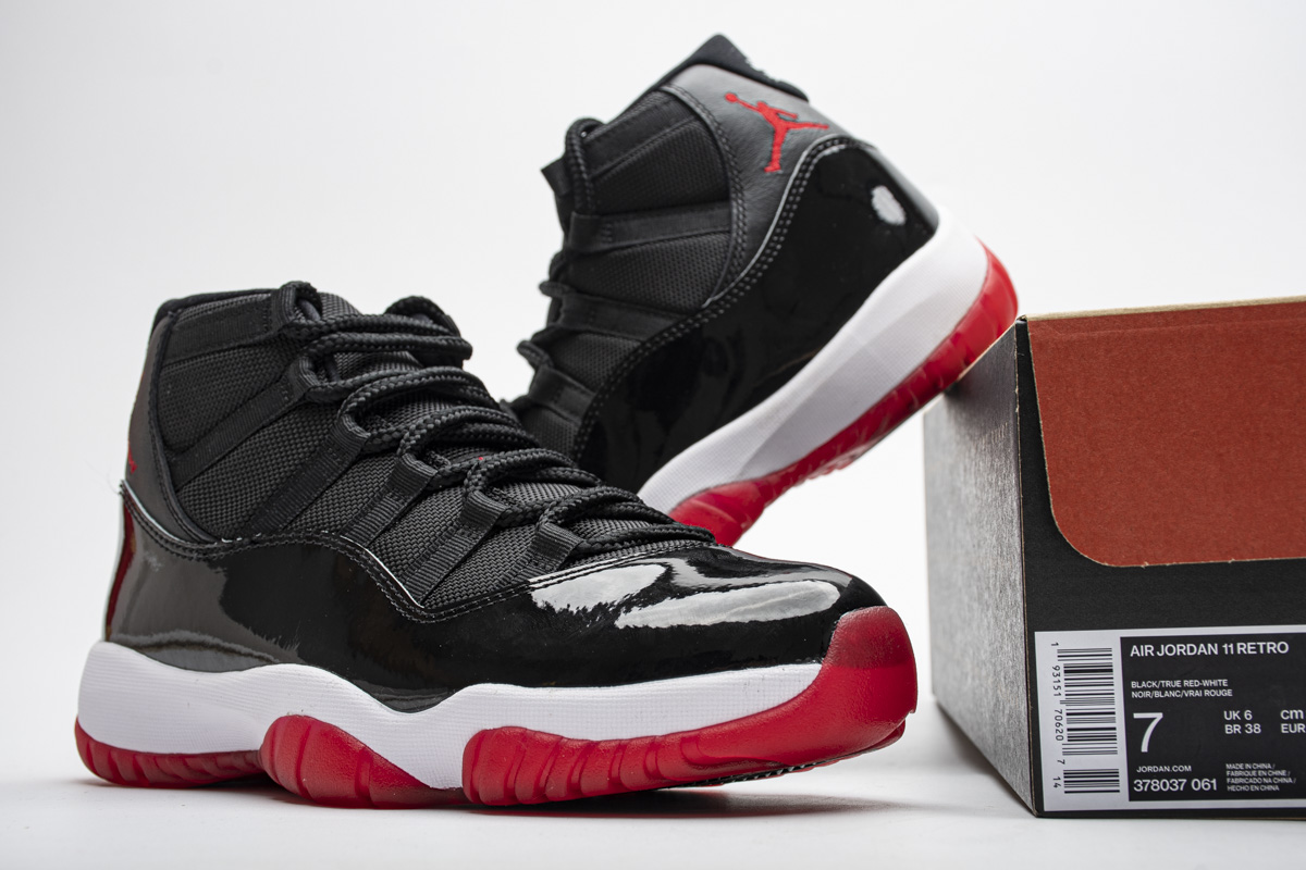 XP Air Jordan 11 Retro “Bred 2019” 378037-061