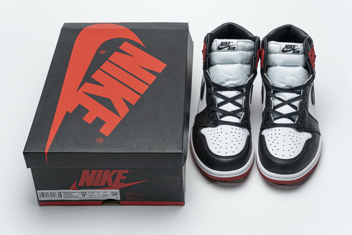 PK GOD  Air Jordan 1 Retro High Satin 'Black Toe'   CD0461-016
