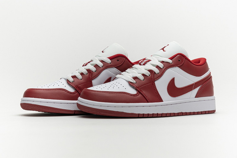 Air Jordan 1 Low Sport Red  553558-611