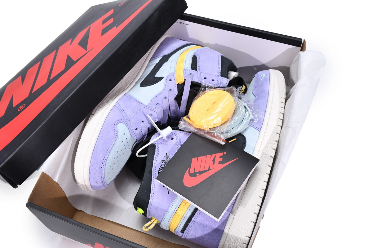 Air Jordan 1 High Switch Purple Pulse   CW6576-500