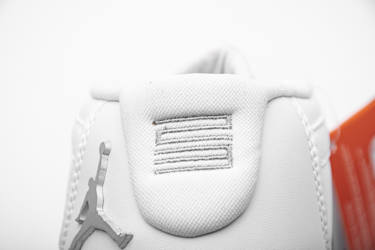 WMNS Air Jordan 11 Retro White Metallic Silver AR0715-100
