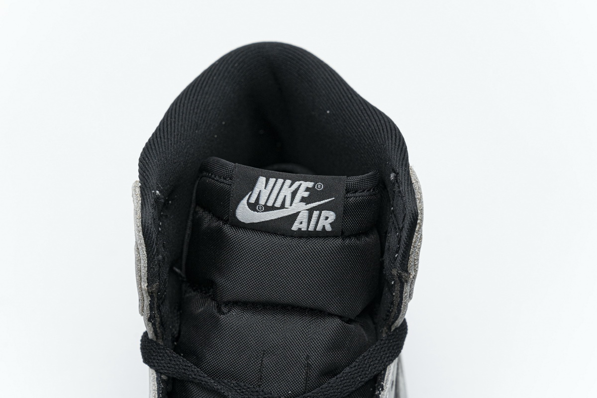 H12 Air Jordan 1 Shadow 2.0 Black Light Smoke Grey 555088-035