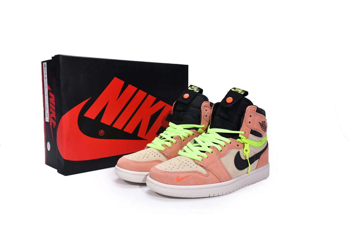 DG  Air Jordan 1 High Switch Apricot Powder   CW6576-800