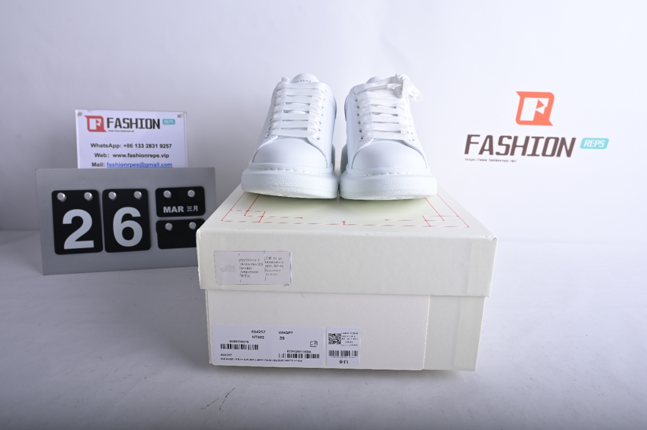 Alexander McQueen Sneaker White Paper 553770WHGP09000