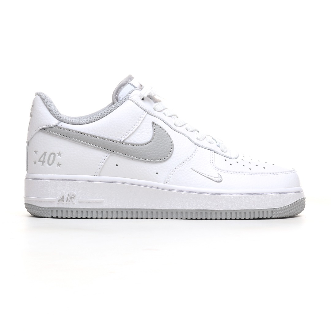 Nike Air Force 1´07 Low 40th Anniversary White Grey MN5263-121