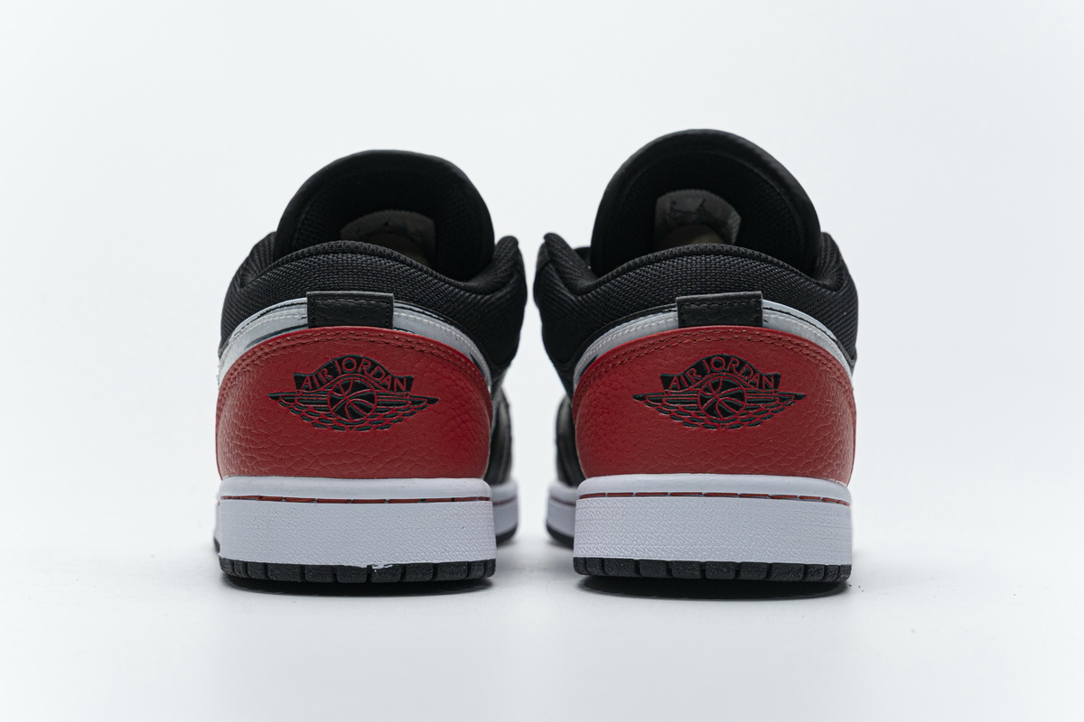 Air Jordan 1 Low Brushstroke Swoosh   DA4659-001