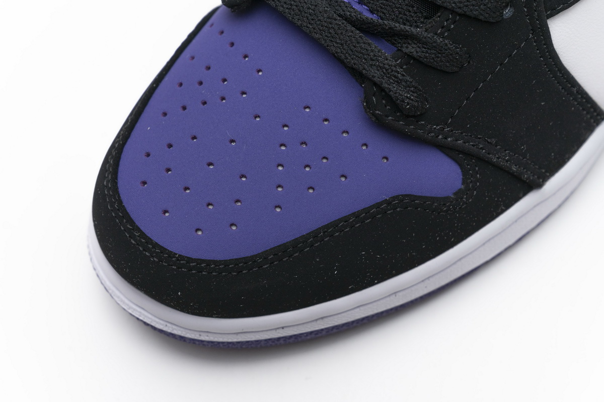 Air Jordan 1 Low Court Purple  553558-125