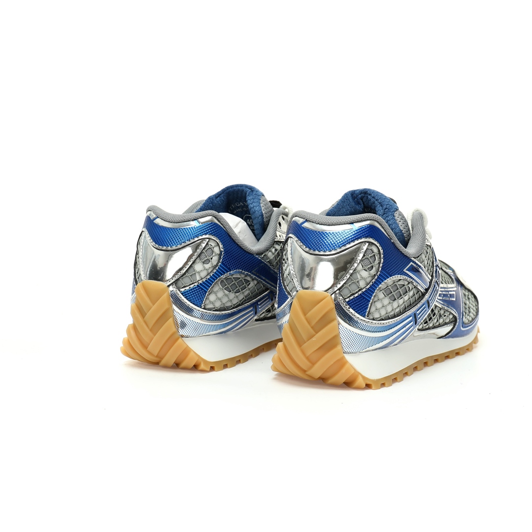 Bottega Veneta Orbit Lace-up Low Sneakers Blue 741357v2x401375