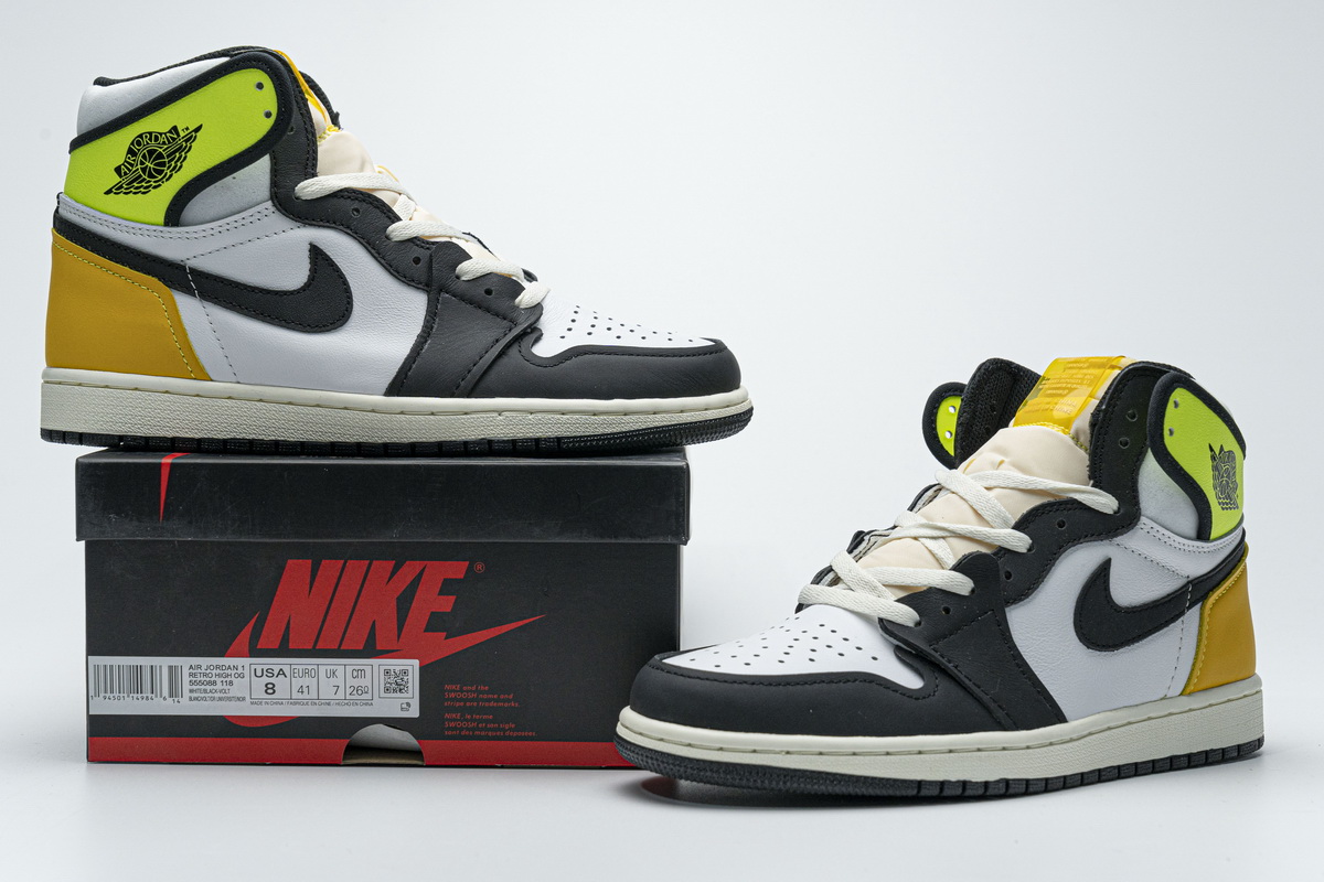Air Jordan 1 Retro High OG  Volt Gold   555088-118