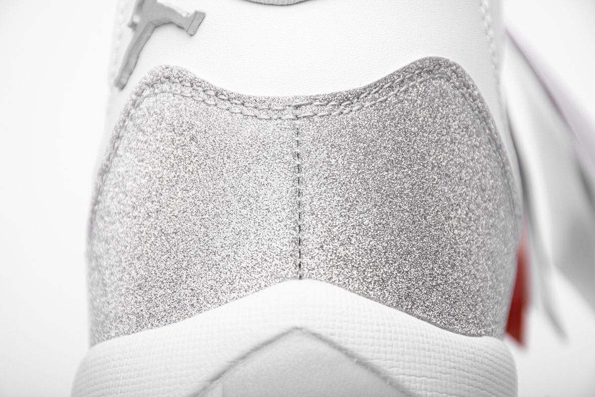 WMNS Air Jordan 11 Retro White Metallic Silver AR0715-100