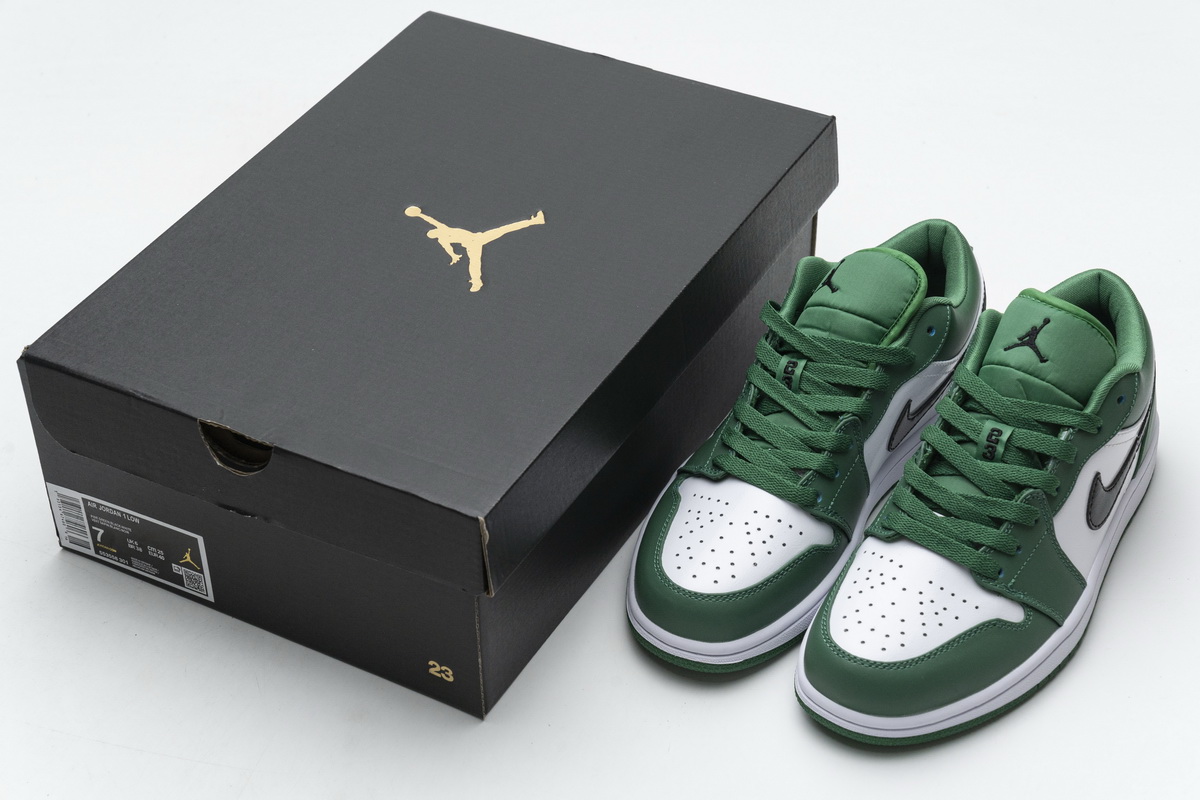 Air Jordan 1 Low Pine Green   553558-301