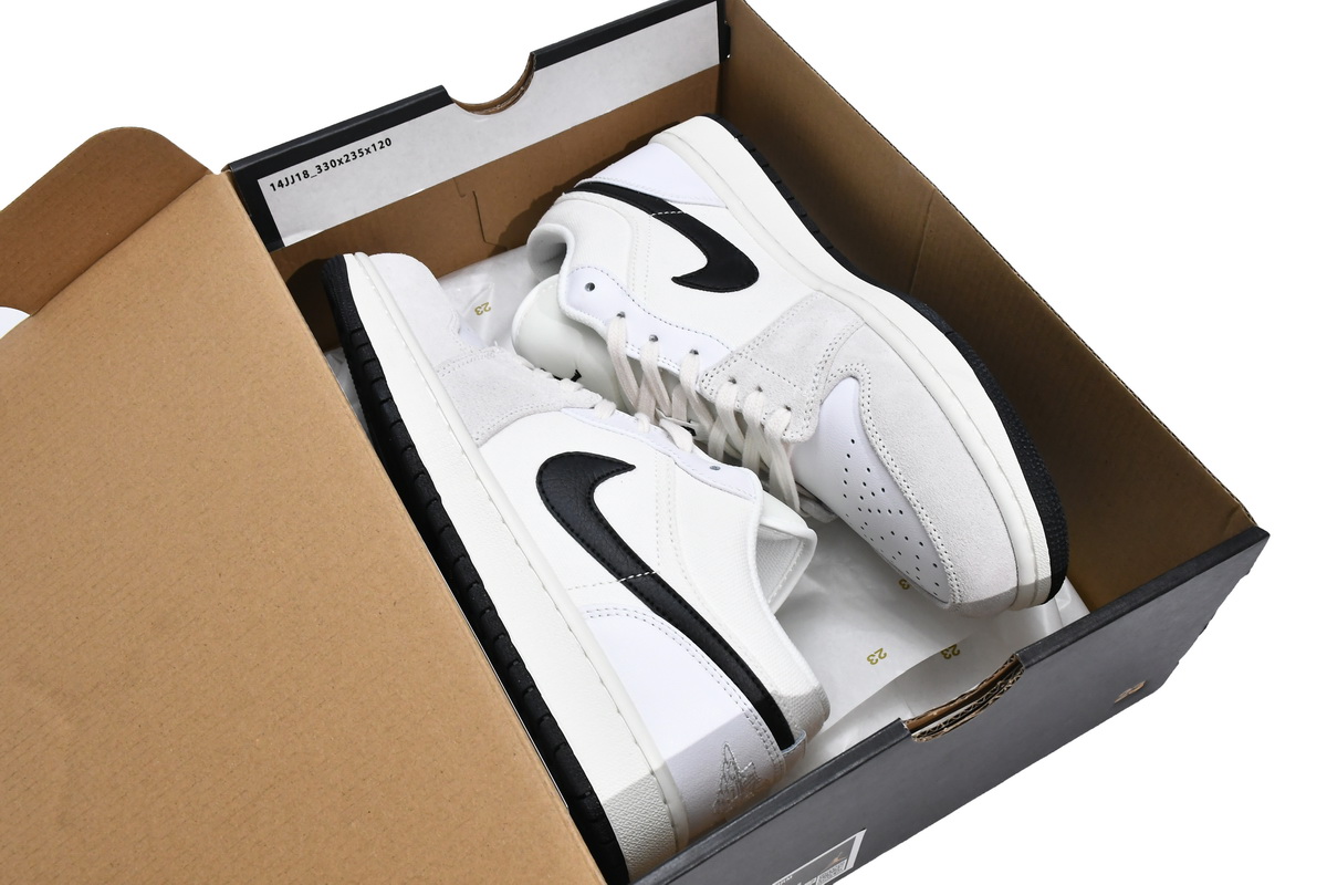 Air Jordan 1 Low BaiheiXiao Paris  DC3533-100