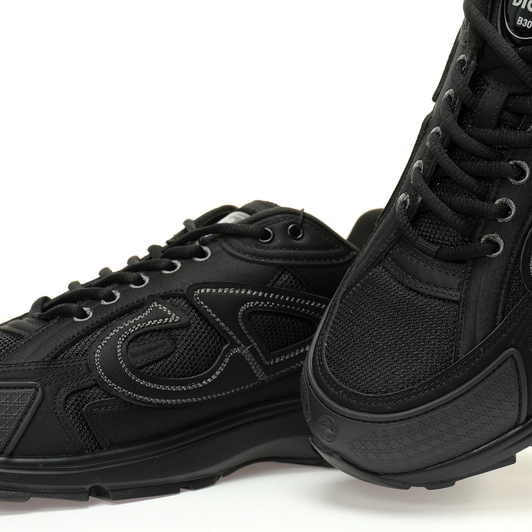 Dior x Stone Island B30 Sneaker Black 3SN279ZMB H969
