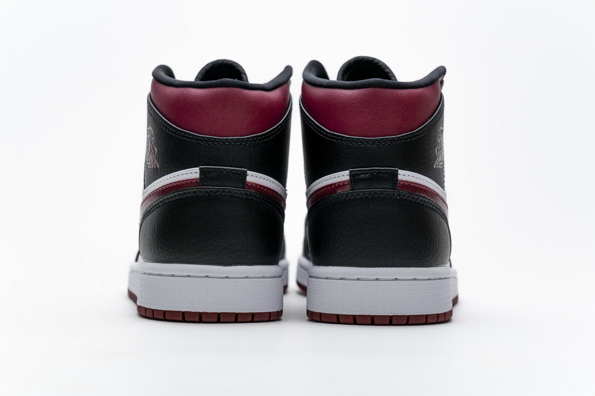 Air Jordan 1 Mid Bred Toe 554724-066