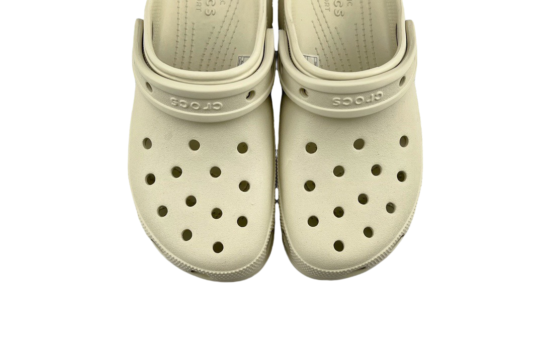 Crocs Classic Platform Clog Bone 206750-2Y2