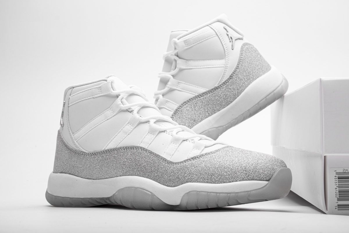 WMNS Air Jordan 11 Retro White Metallic Silver AR0715-100