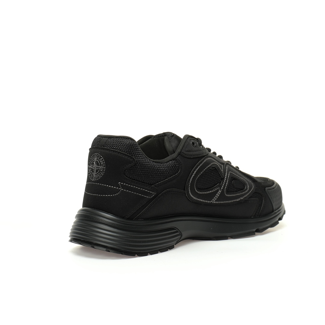 Dior x Stone Island B30 Sneaker Black 3SN279ZMB H969
