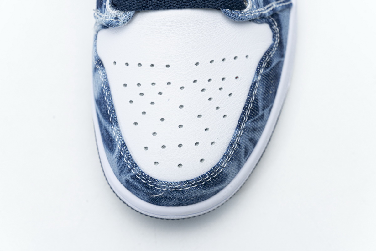 Air Jordan 1 Low SE Washed Denim   CZ8455-100