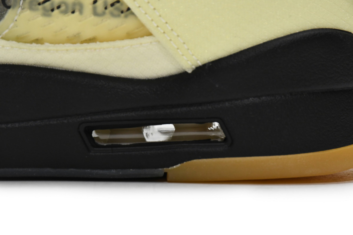 OFF White x Air Jordan 5 Retro SP Sail  DH8565-100