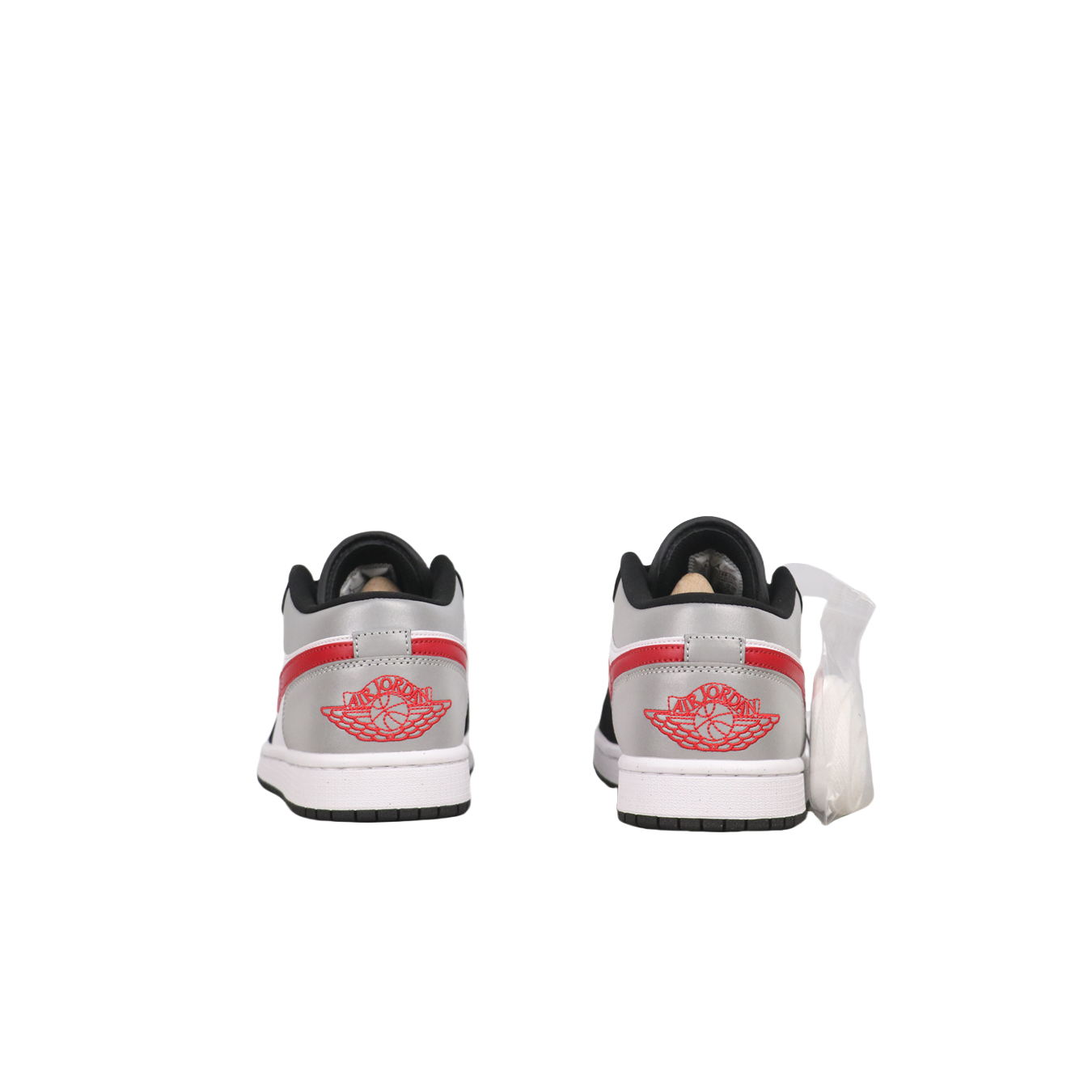 Air Jordan 1 Low White Black Gray Red HF3148-106: A Stylish Sneaker Overview