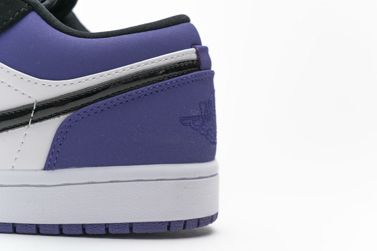 Air Jordan 1 Low Court Purple  553558-125