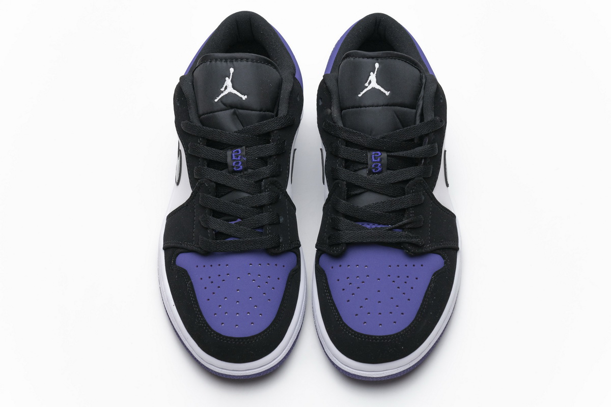 Air Jordan 1 Low Court Purple  553558-125