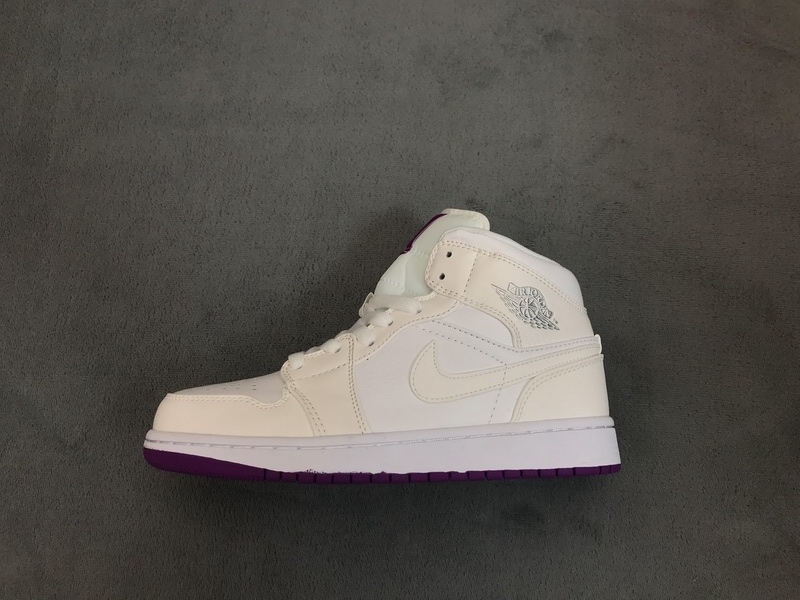 Air Jordan 1 Low Grey Fog Deadly Pink 555112-iD