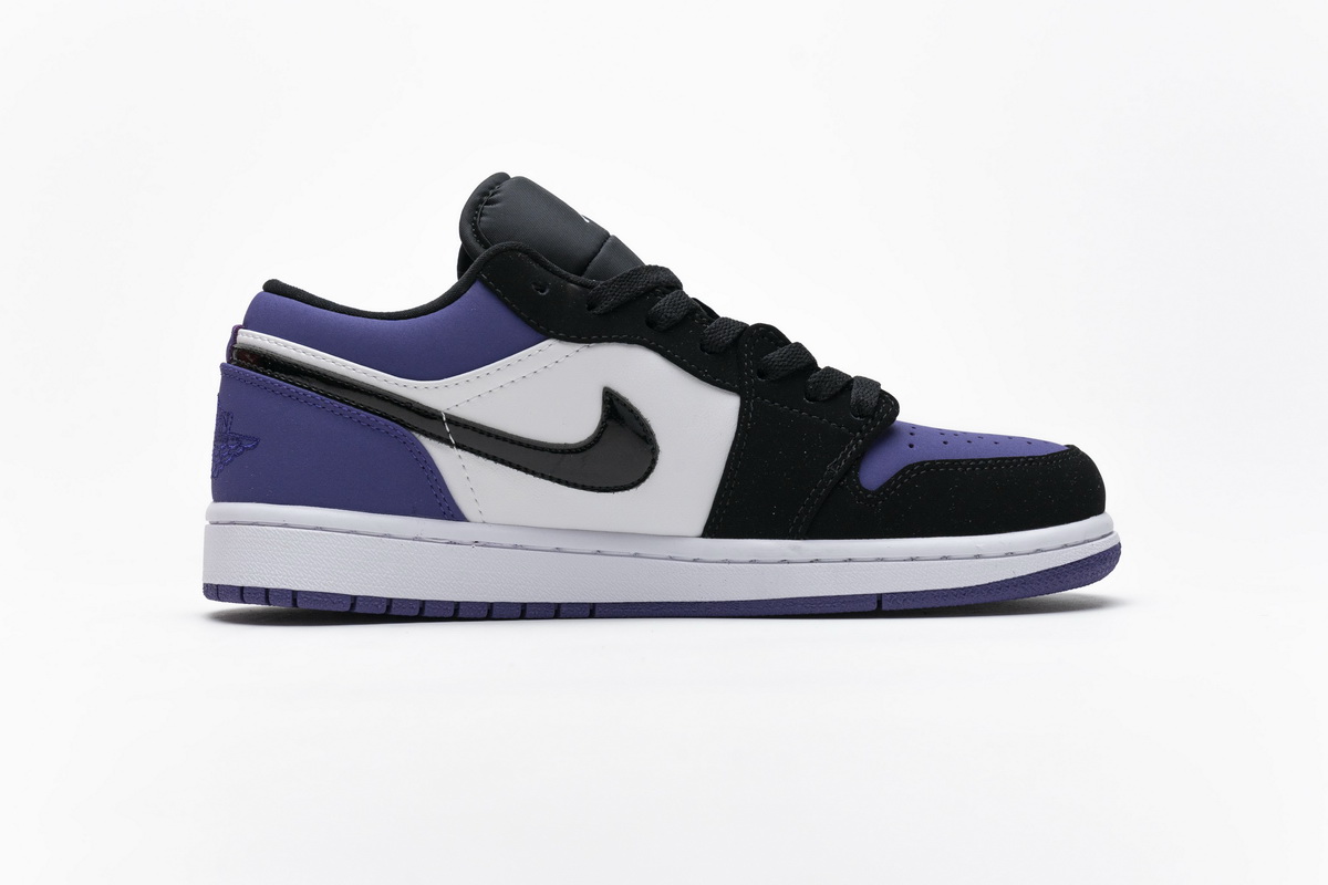 Air Jordan 1 Low Court Purple  553558-125
